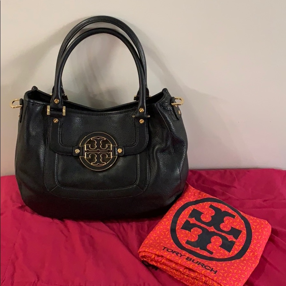 Authentic Tory Burch Satchel Shoulder Handbag